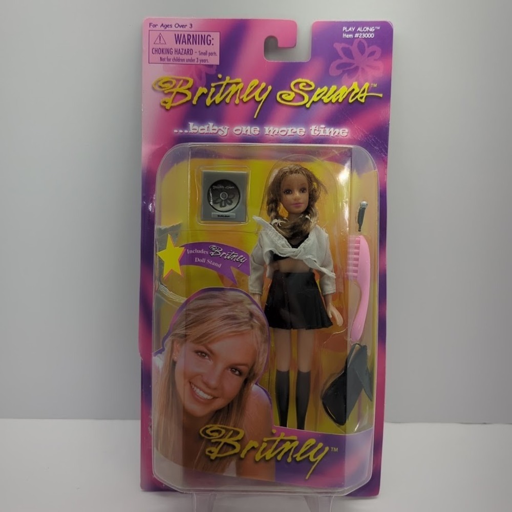 2000 Play Along Britney Spears Mini Doll Baby One More Time Schoolgirl Outfit